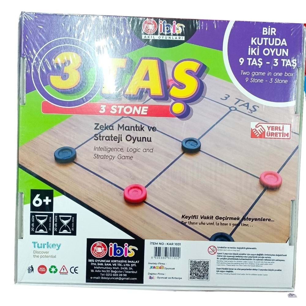 9 Taş Strateji Oyunu Zeka Oyunu Kutu Oyunları Yetişkin Oyunları Çocuk Oyunları