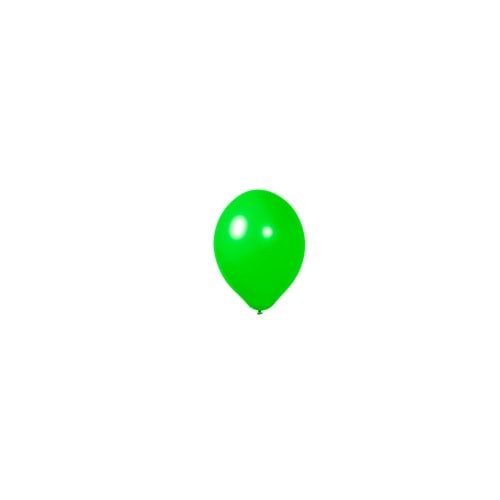 5 inç Çim Yeşili Renk Küçük Boy 10 lu Dekorasyon Balonu