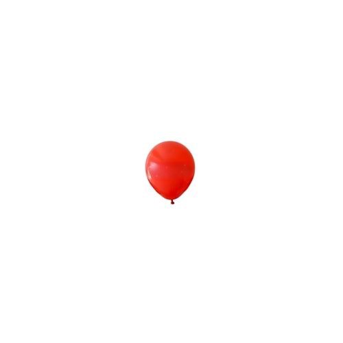 5 inç Kırmızı Renk Küçük Boy 10 lu Dekorasyon Balonu