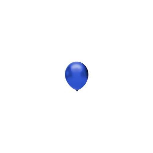 5 inç Lacivert Renk Küçük Boy 10 lu Dekorasyon Balonu