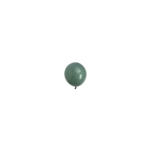 5 inç Adaçayı Renk Küçük Boy 10 lu Dekorasyon Balonu