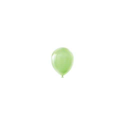 5 inç Açık Yeşil Renk Küçük Boy 25 li Dekorasyon Balonu