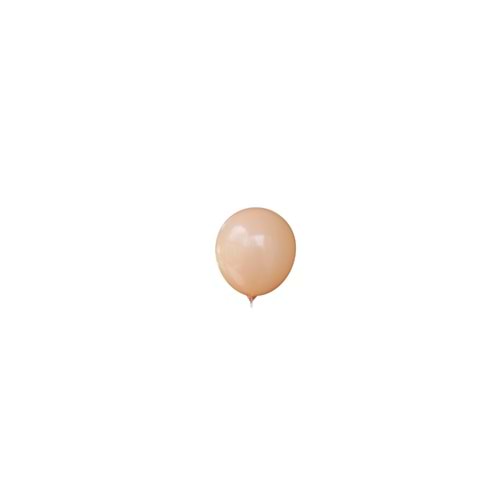 5 inç Çöl Kumu Renk Küçük Boy 25 li Dekorasyon Balonu