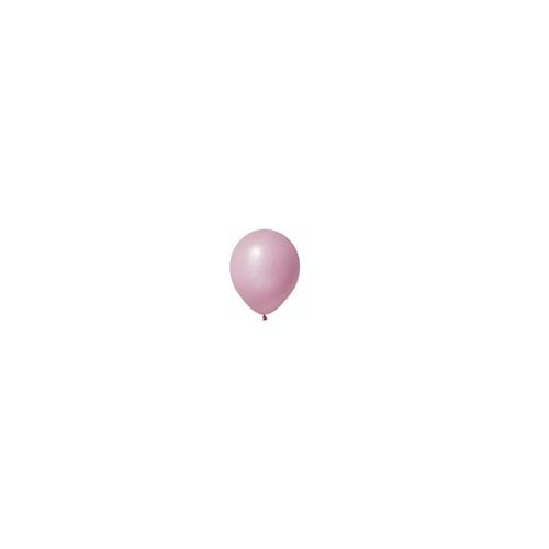 5 inç Retro Pembe Renk Küçük Boy 25 li Dekorasyon Balonu