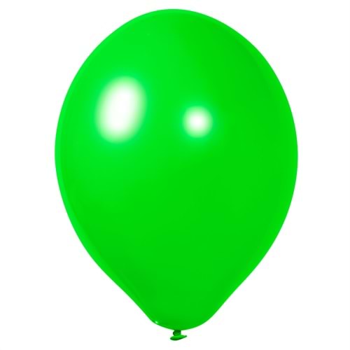 12 inç Çim Yeşili renk 25 li Pastel Dekorasyon Balonu