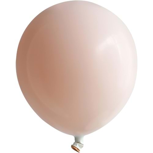 12 inç Ten Rengi 100 lü Pastel Dekorasyon Balonu