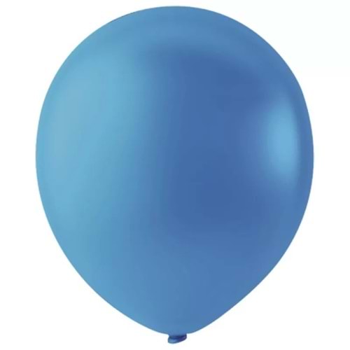 12 inç Derin Okyanus renk 25 li Retro Dekorasyon Balonu