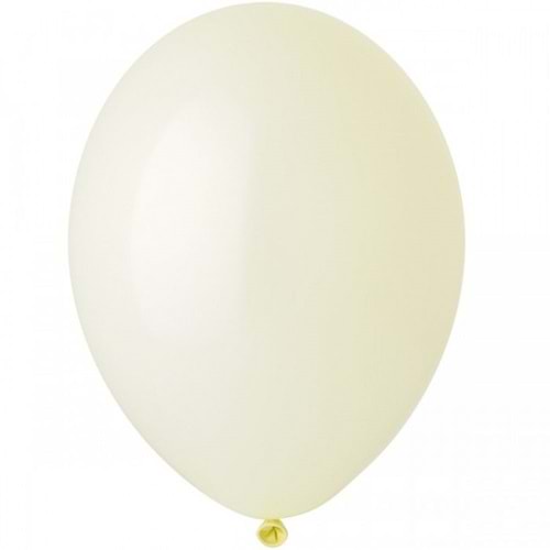 12 inç Kırık Beyaz renk 100 lü Retro Dekorasyon Balonu